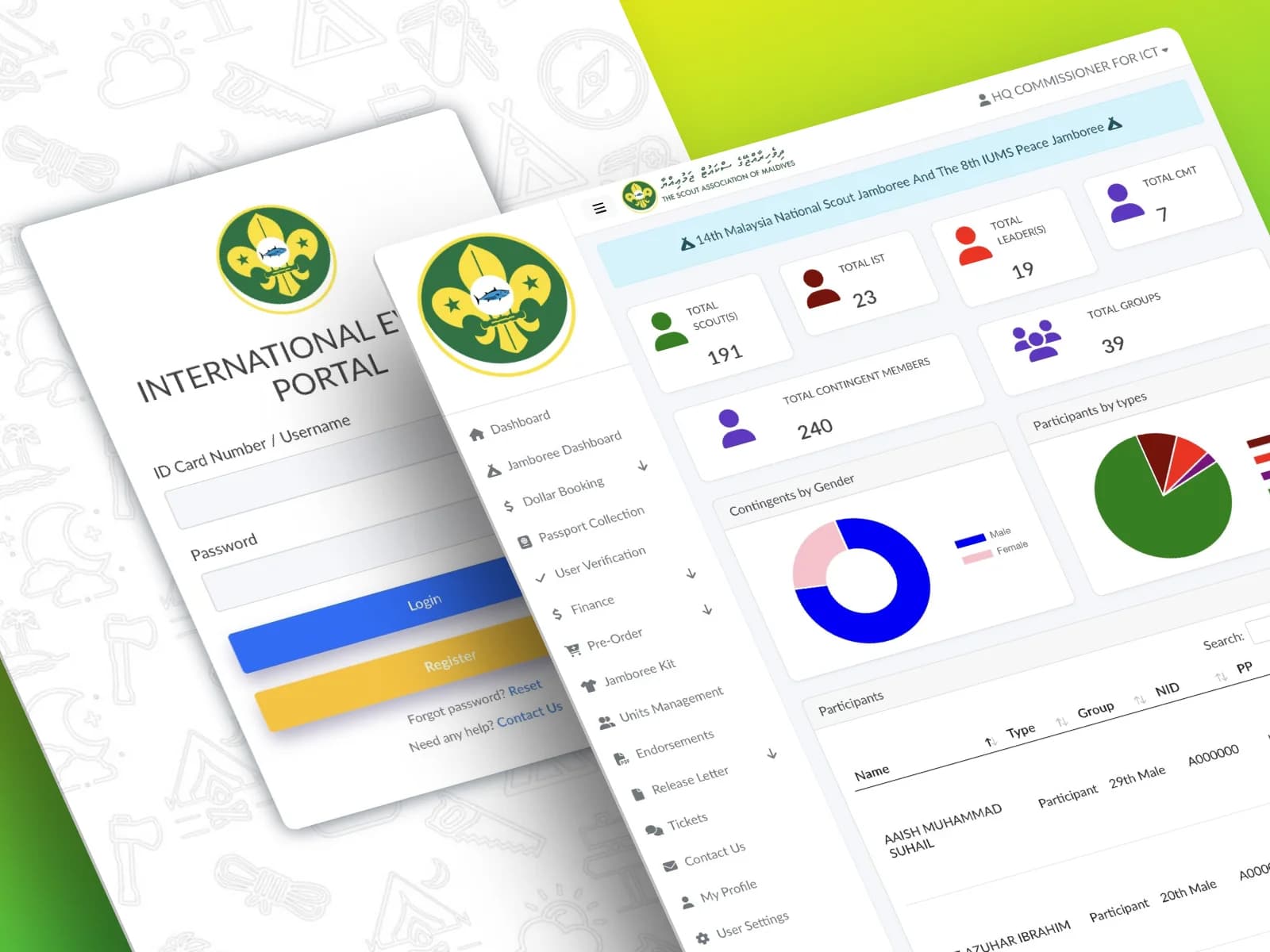 International Events Portal (IEP) | ScoutsMv