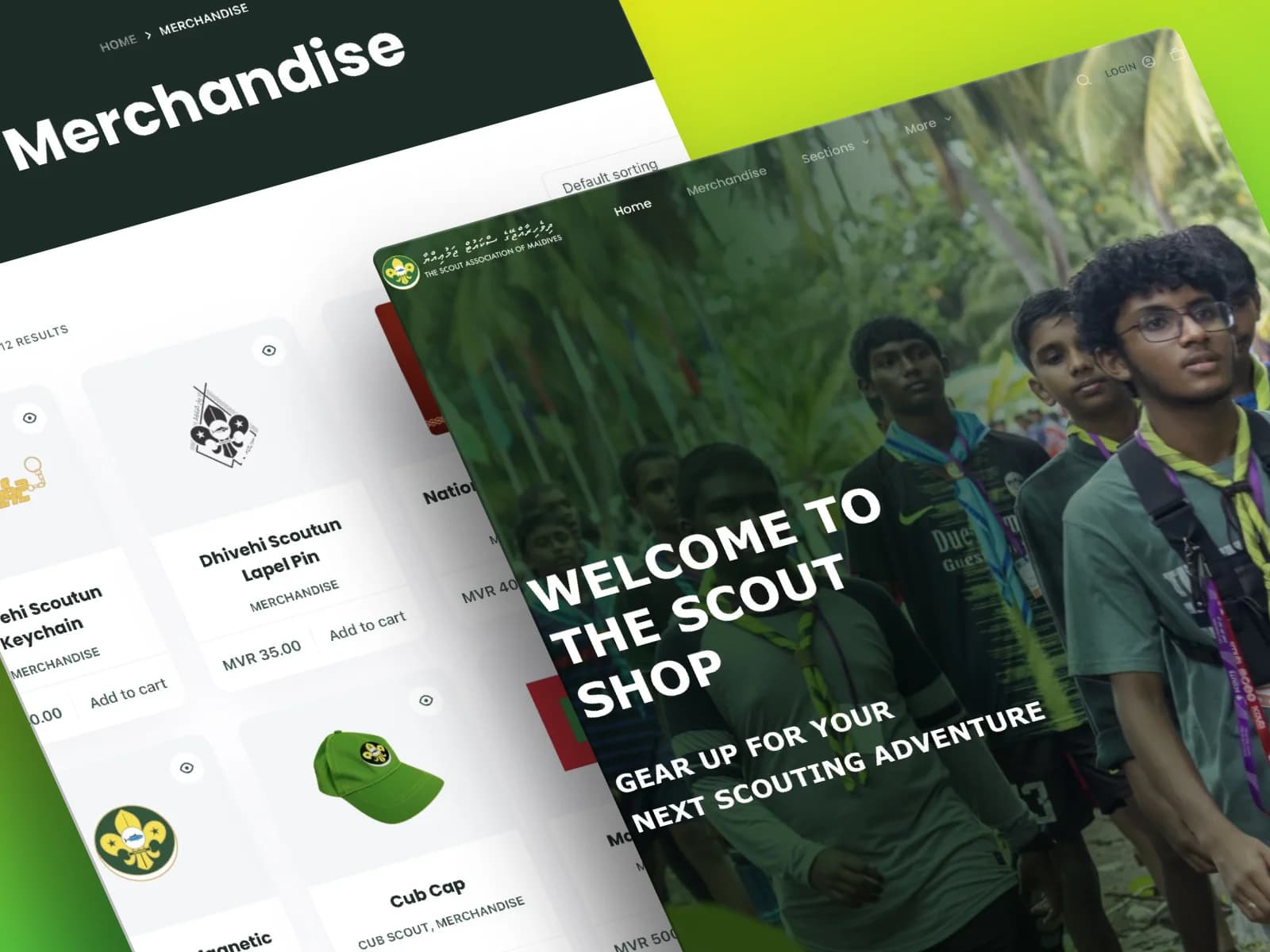 The Scout Association of Maldives | Online Shop